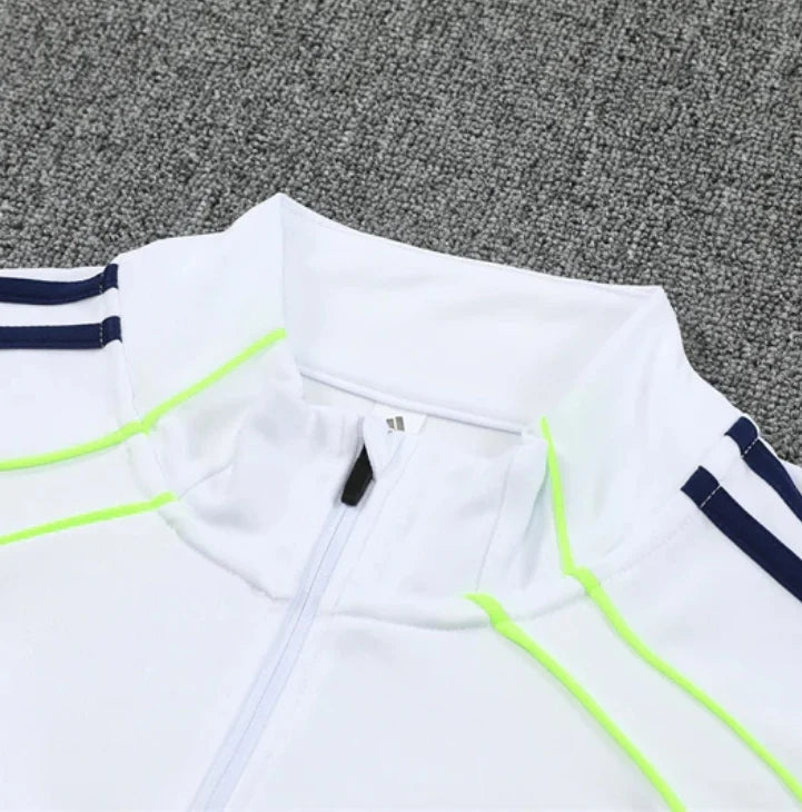 Real Madrid Lime Strike Tracksuit
