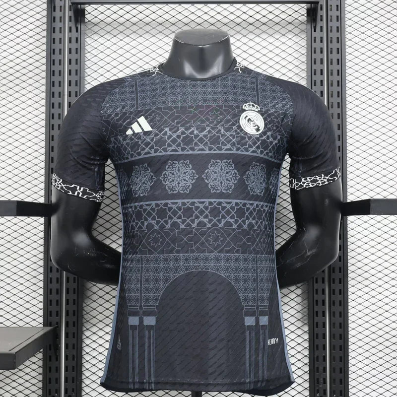 Real Madrid Mosaic Heritage Black Edition Limited Jersey