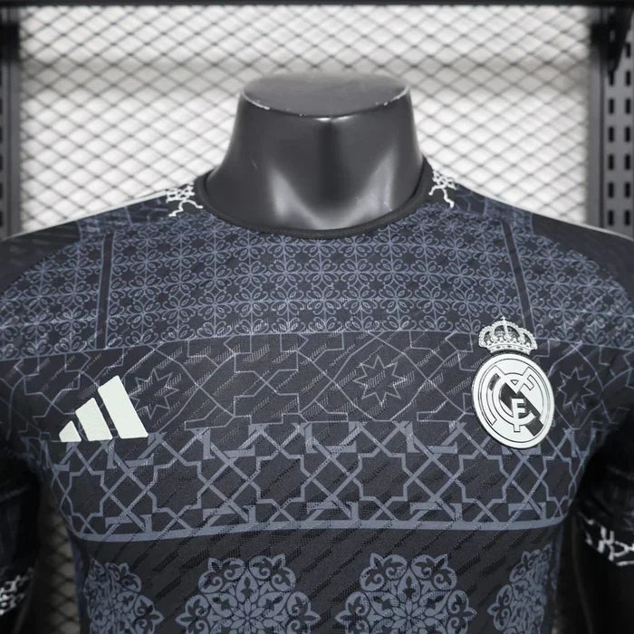 Real Madrid Mosaic Heritage Black Edition Limited Jersey