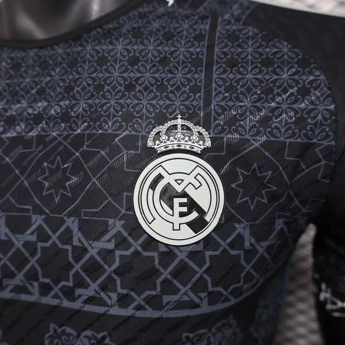 Real Madrid Mosaic Heritage Black Edition Limited Jersey