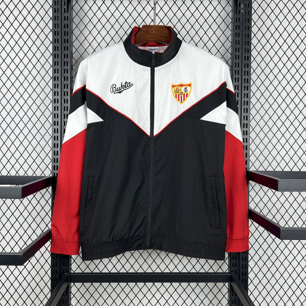 Sevilla 2025/2026 Retro Windbreaker Jacket