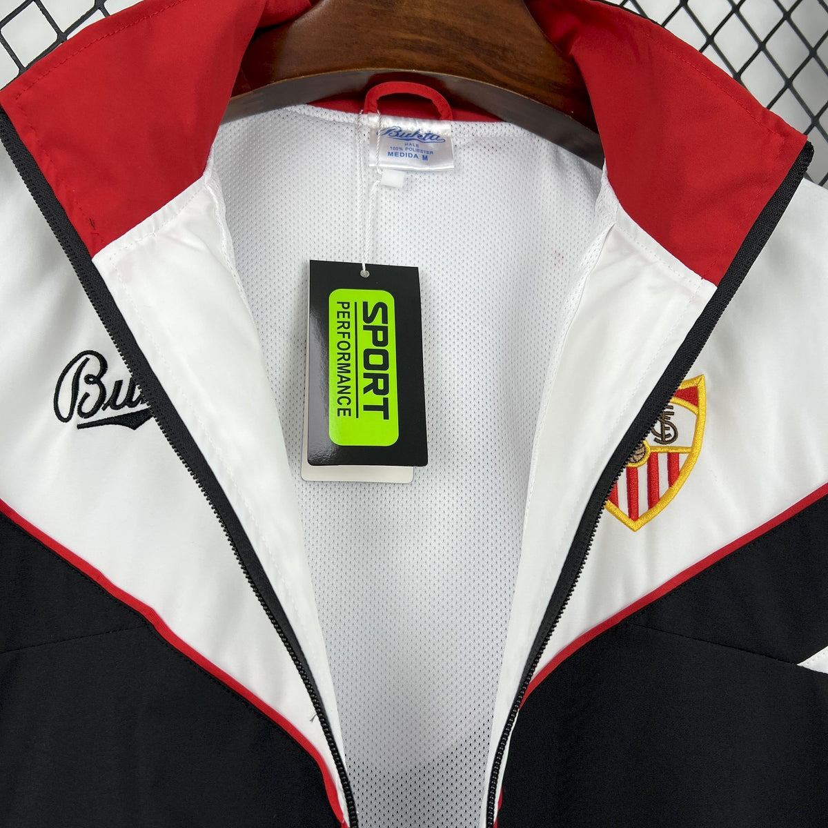 Sevilla 2025/2026 Retro Windbreaker Jacket