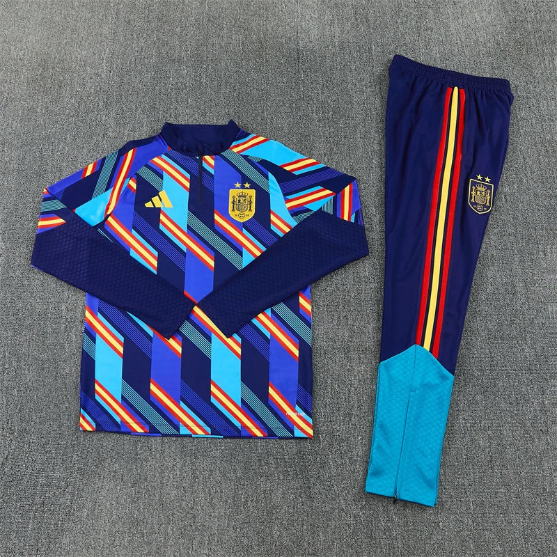Spain 2026/2027 Blue Tracksuit