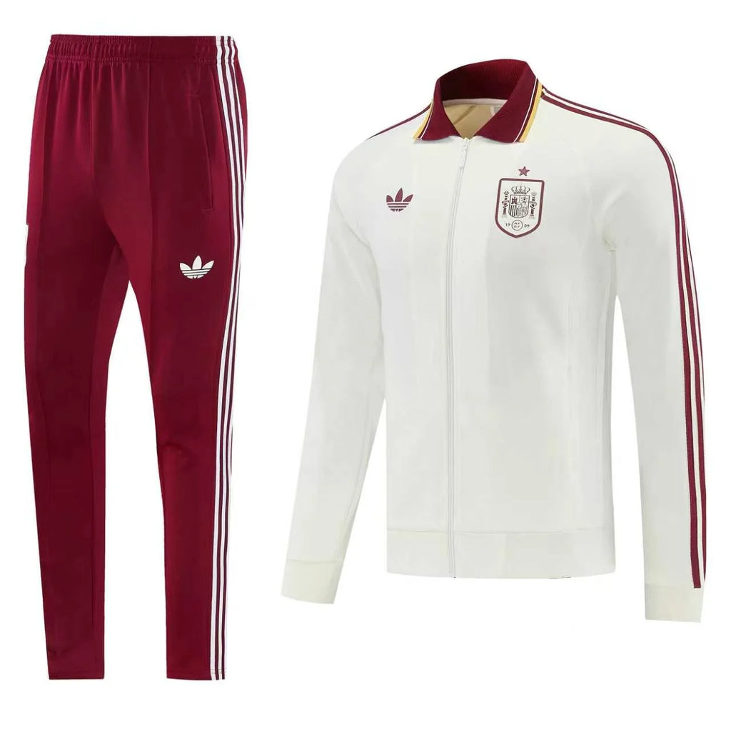 Spain 2026/2027 White Tracksuit