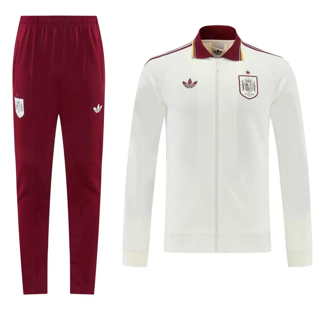 Spain 2026/2027 White Tracksuit