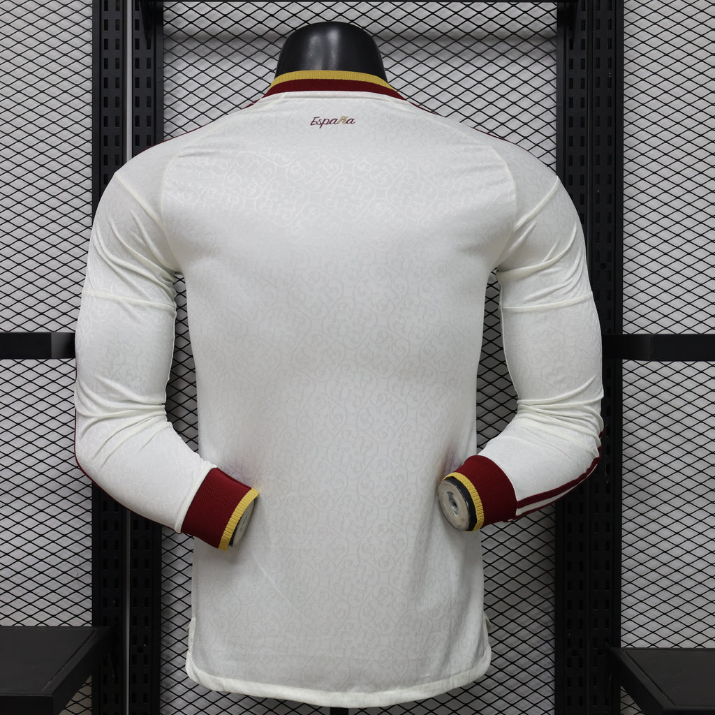 Spain 2026 Away Long Sleeve Player Jersey