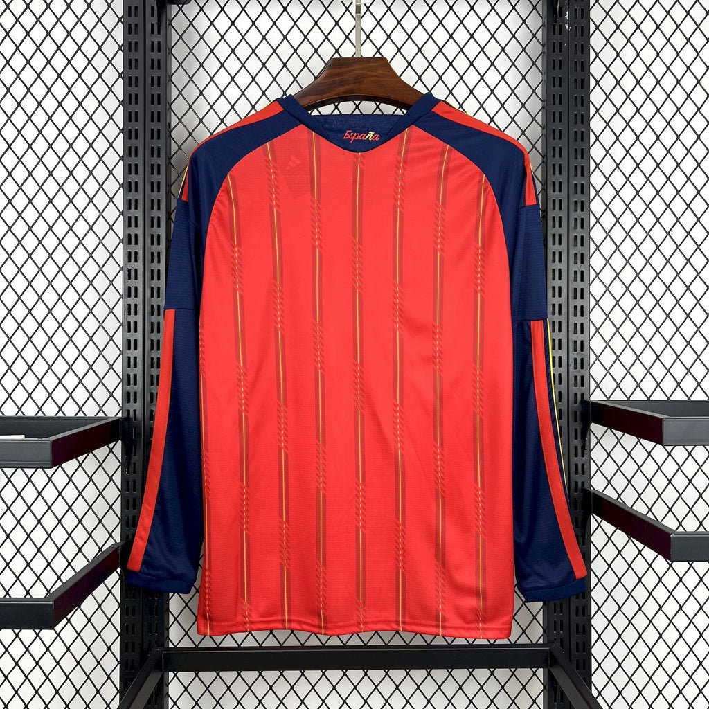 Spain 2026 Home Long Sleeve Jersey