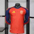 Spain 2026 Home Long Sleeve Player Jersey
