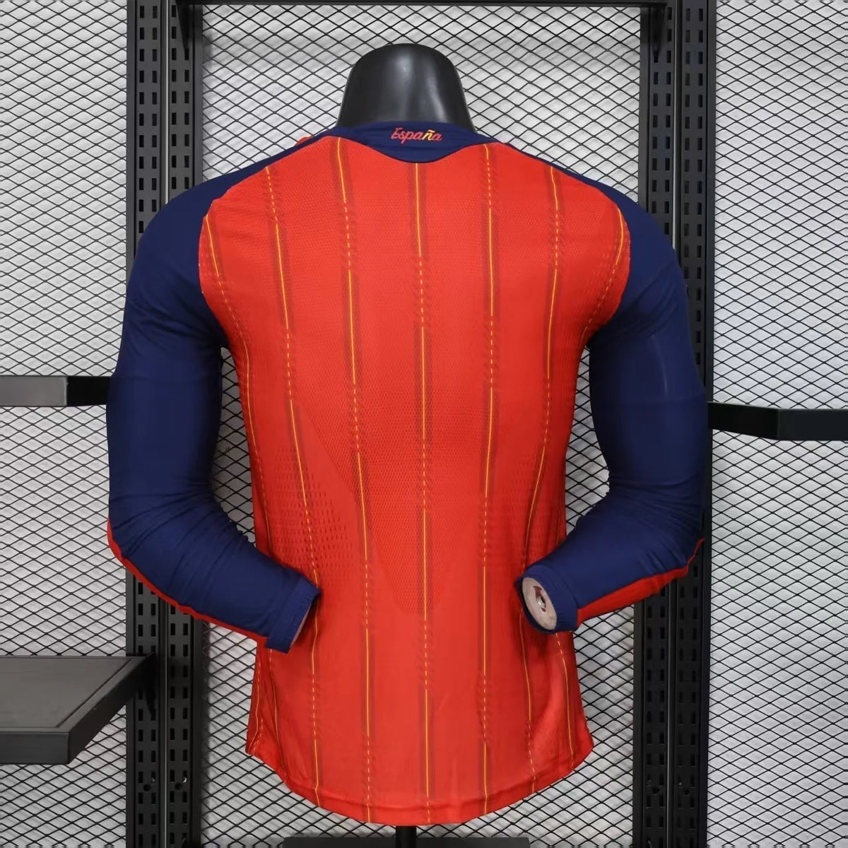 Spain 2026 Home Long Sleeve Player Jersey
