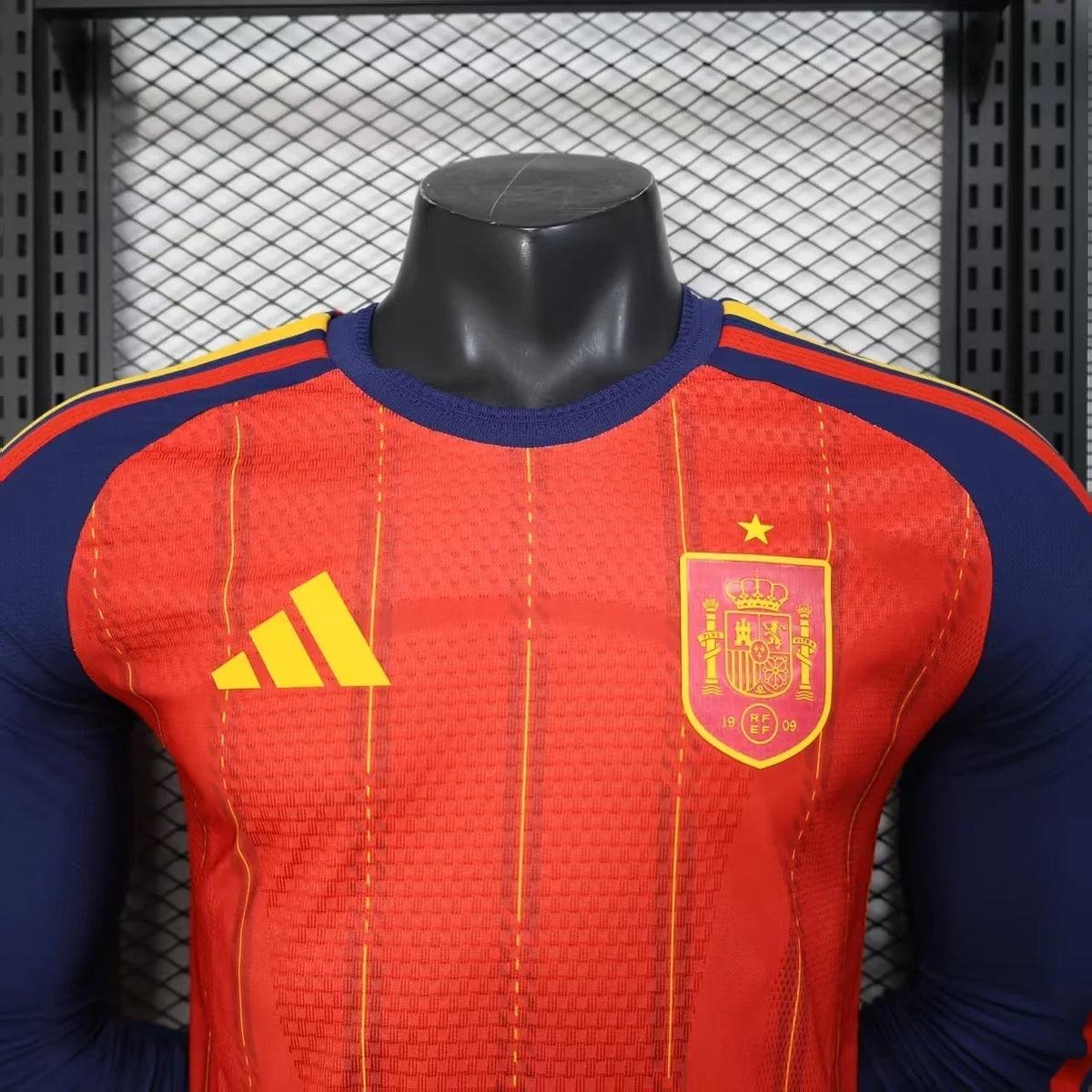 Spain 2026 Home Long Sleeve Player Jersey