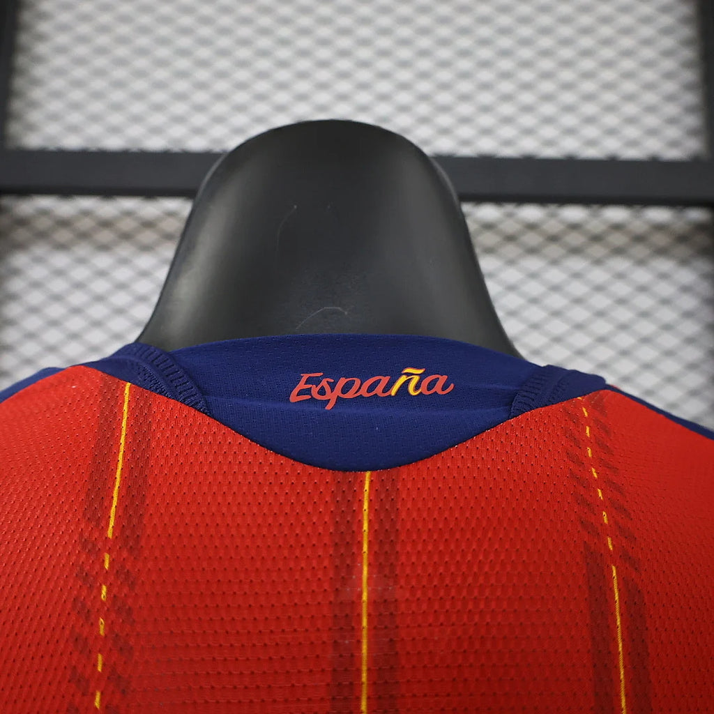 Spain 2026 Home Long Sleeve Player Jersey