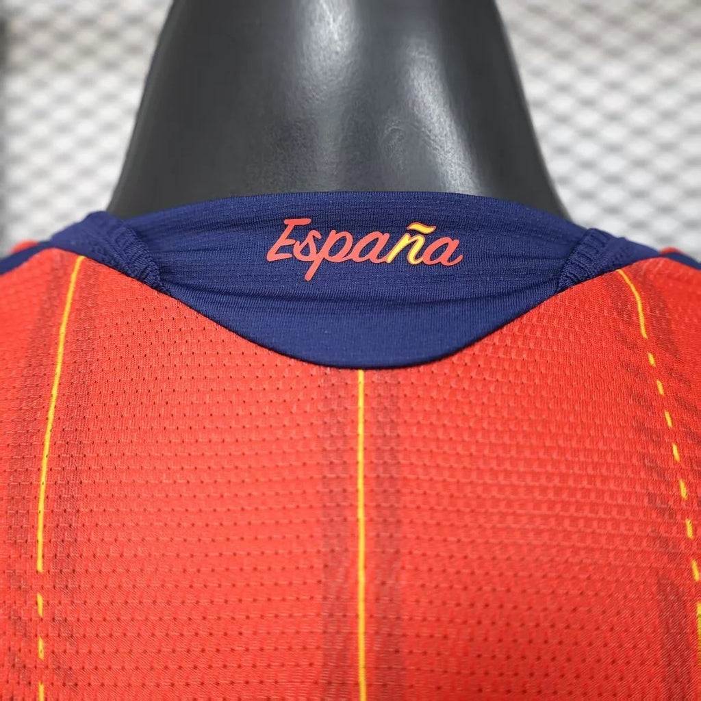 Spain 2026 Home Long Sleeve Player Jersey