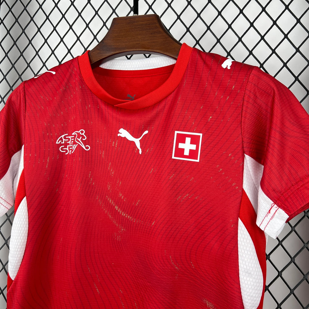 Switzerland 2026 Home World Cup Kit Kids Size