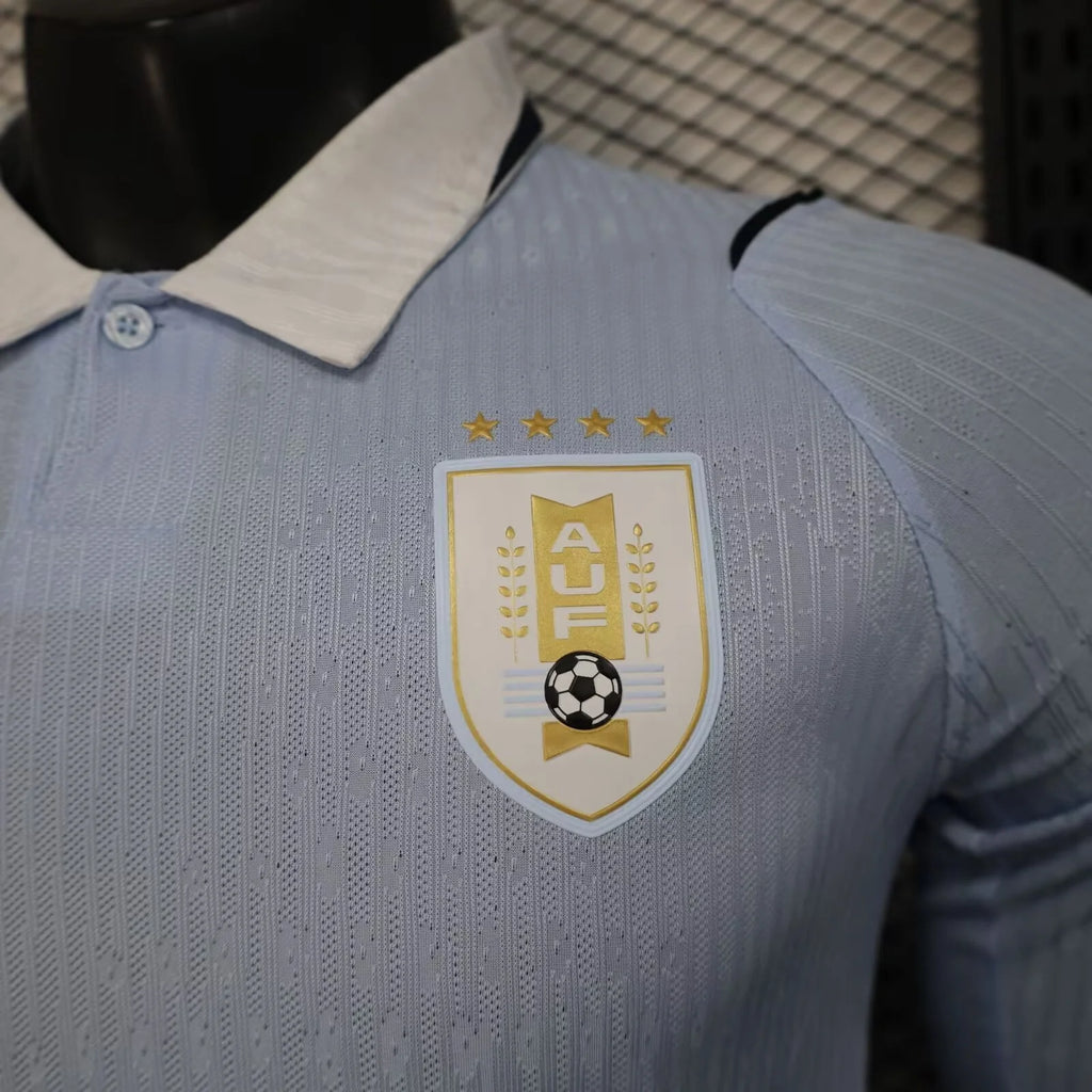 Uruguay 2026 Home Long Sleeve Player Jersey