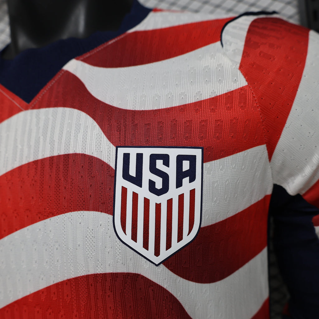 USA 2026 Home Long Sleeve Player Jersey