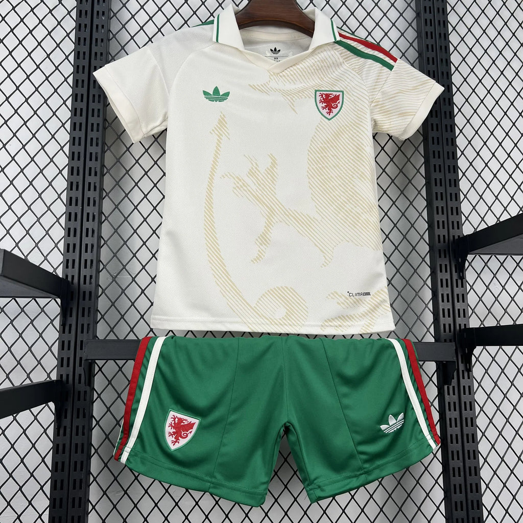 Wales 2026 Away World Cup Kit Kids Size