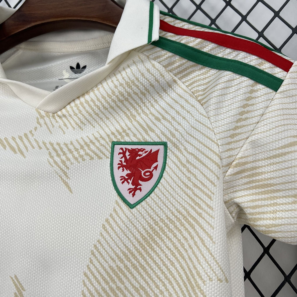 Wales 2026 Away World Cup Kit Kids Size