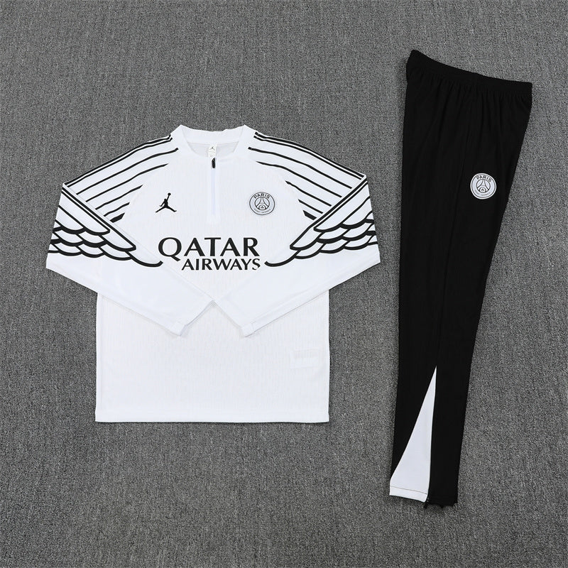 White and Black Tracksuit