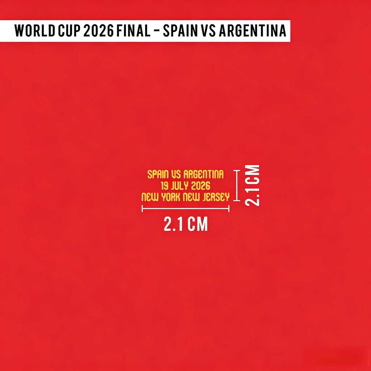 World Cup Patches